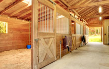 Rushcombe Bottom stable construction leads